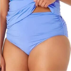 Anne Cole Live In Color Convertible Bikini bottoms periwinkle blue - 18W